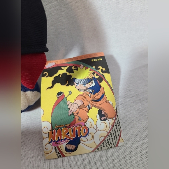 2002 Great Eastern Naruto Itachi Stuffed 9" Plush - Picture 3 of 4